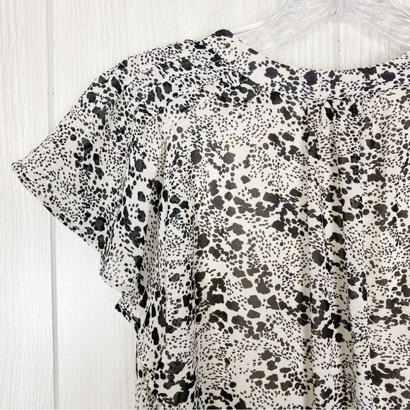 H&M | Black & White Patterned Mini Dress Size XS - Picture 6 of 15